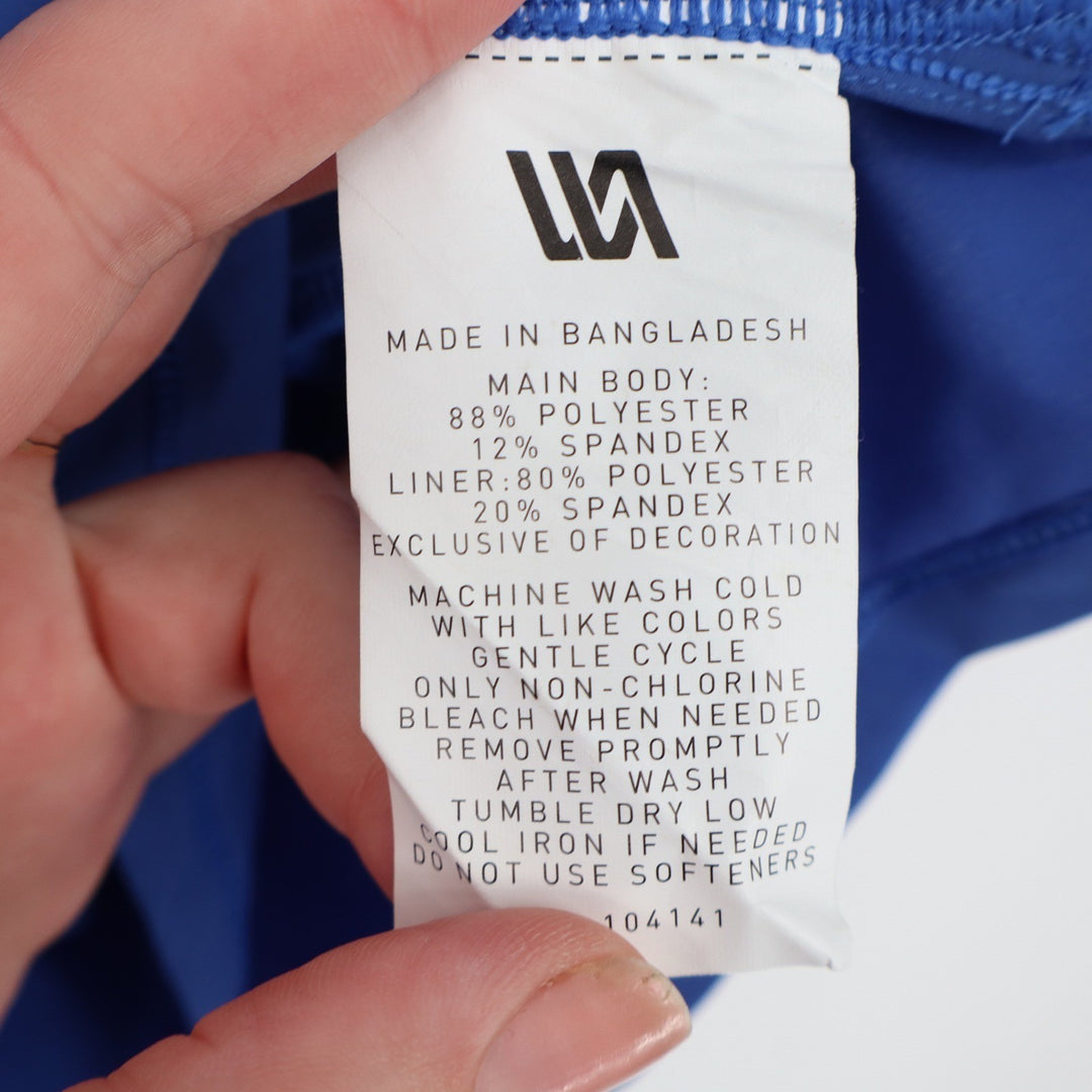 VRST Mens 5" Accelerate Running Shorts Bright Blue Boxer Brief Lined XXL NEW