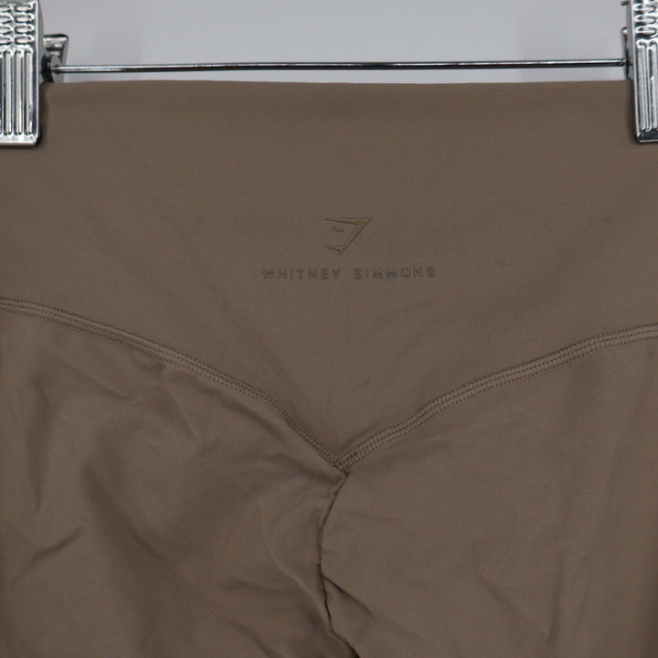 Gymshark Whitney Simmons Seamless High Waisted Leggings Taupe Size S