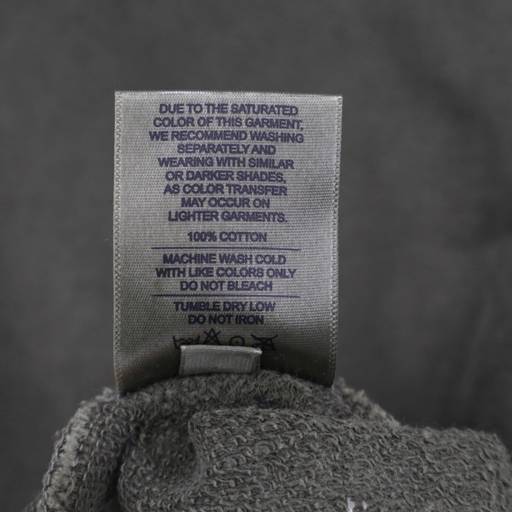 American Giant Crewneck Sweatshirt Olive Green Cotton Made in USA Size Small