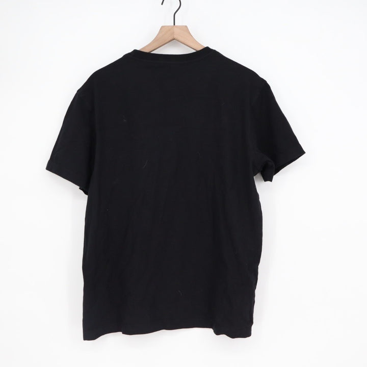 American Giant T-Shirt Mens L Black Cotton Front Pocket Crew Neck Short Sleeve
