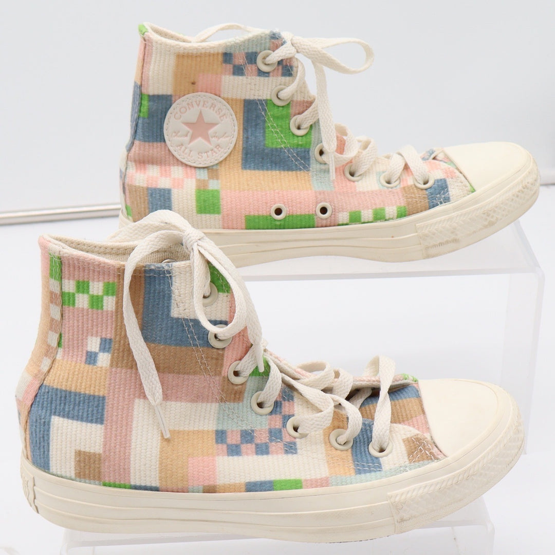 Converse Chuck Taylor All Star High Top Patchwork Multi-Color Womens 5.5