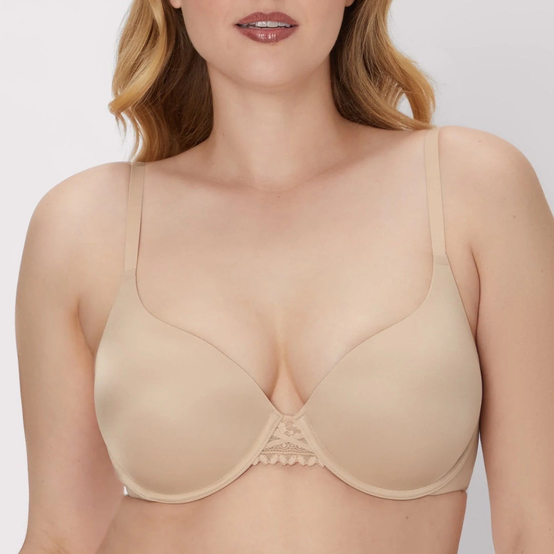 Maidenform Dreamwire Push-Up Bra Womens 40D Nude Nylon Stretch Padded Underwire