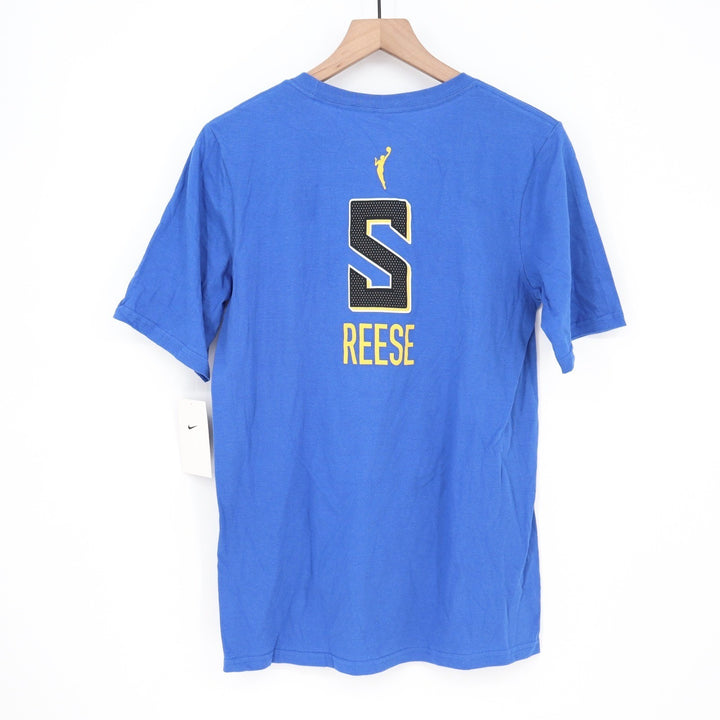 Nike Chicago Sky Angel Reese #5 SkyTown Rebel Edition Blue Youth XL T-Shirt