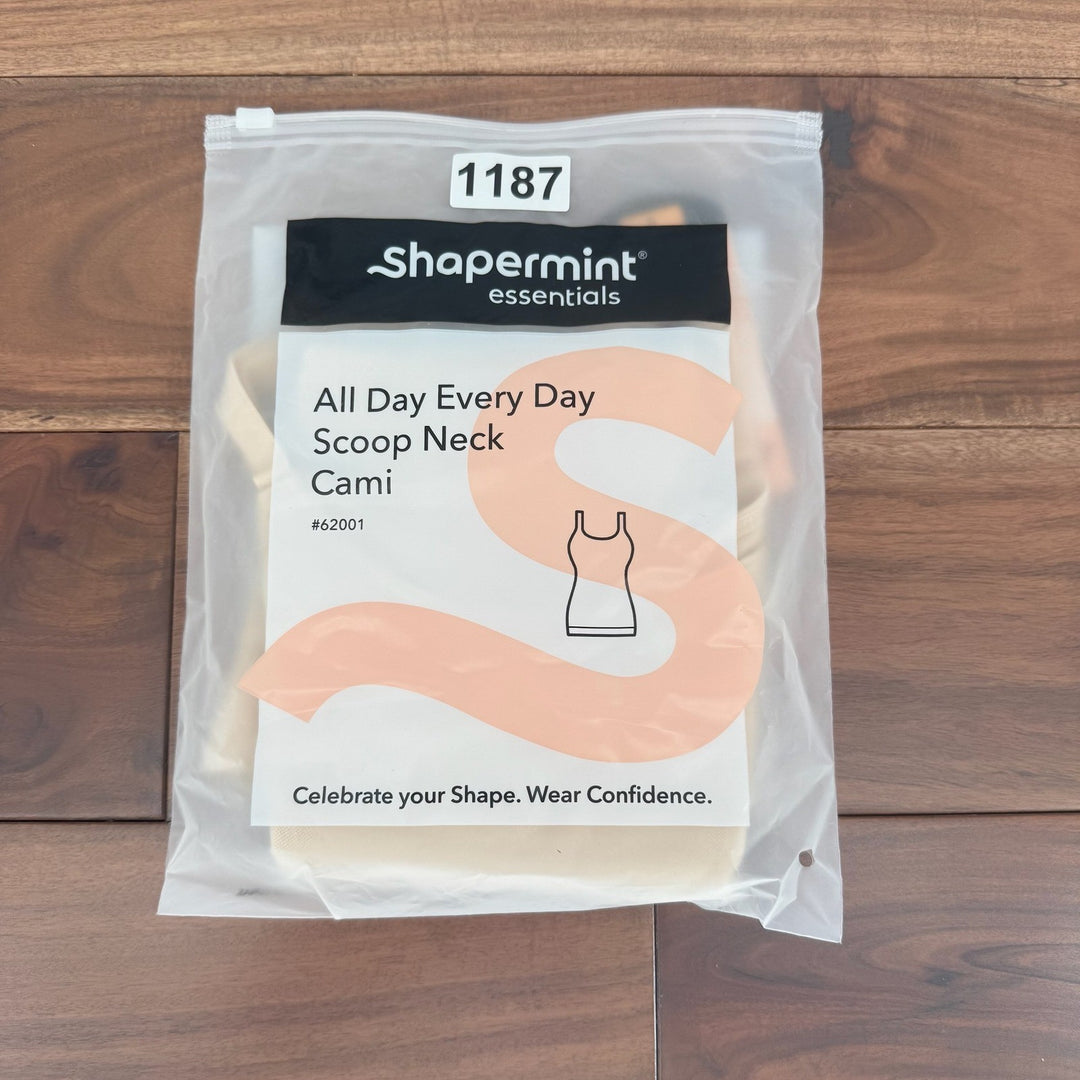 Shapermint Essentials All Day Every Day Scoop Neck Cami Chai S Smoothing Shaping