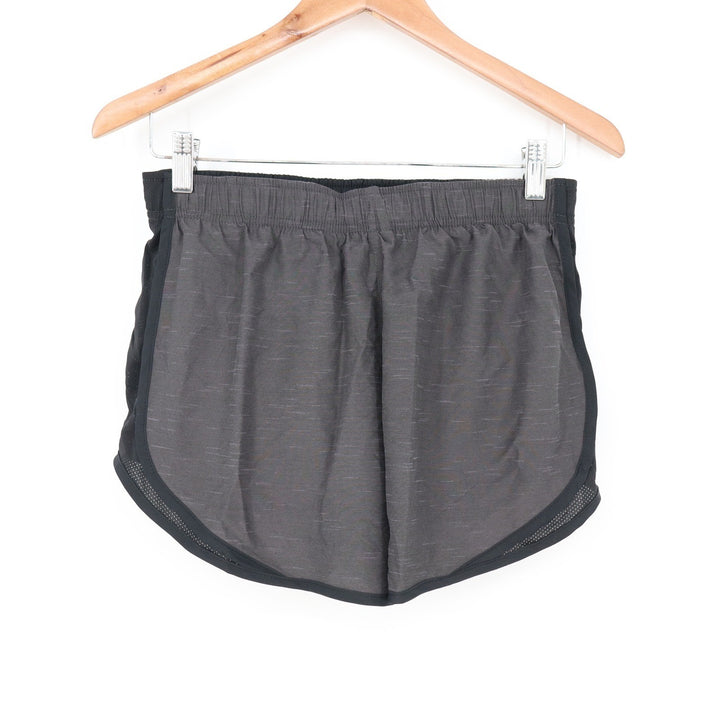 Nike Womens Dri-FIT 10K Running Shorts Gray Black Size S