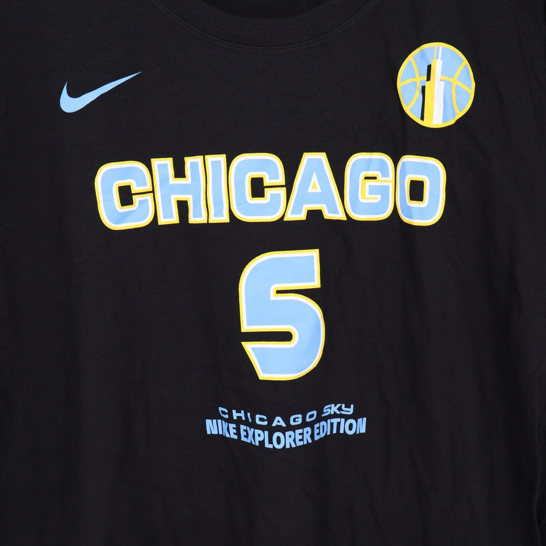 Nike Chicago Sky Angel Reese 5 Explorer Edition Black T-Shirt XXL