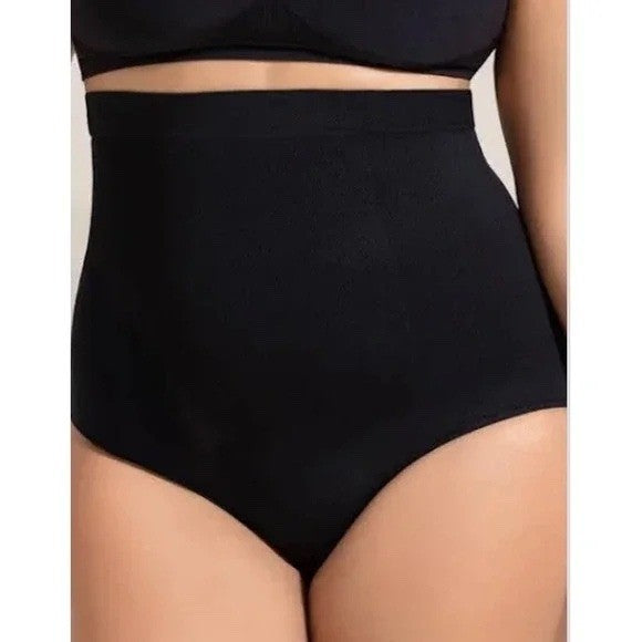Empetua All Day Every Day Shaper Panty Brief Womens 2XL Black Stretch Shapewear