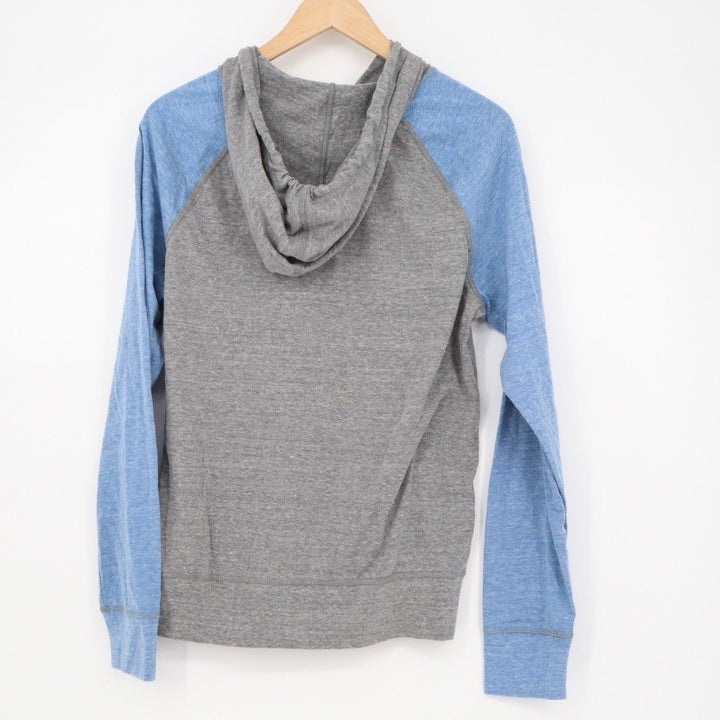 American Giant Women's Lightweight Full Zip Color Block Size S Made In USA