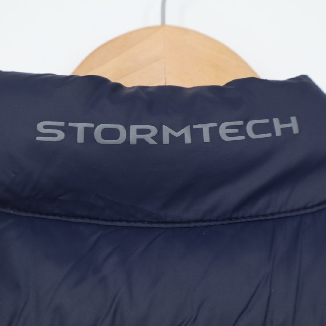 Stormtech Puffer Vest Mens XL Performance Quilted Navy Blue Insulated Excellent