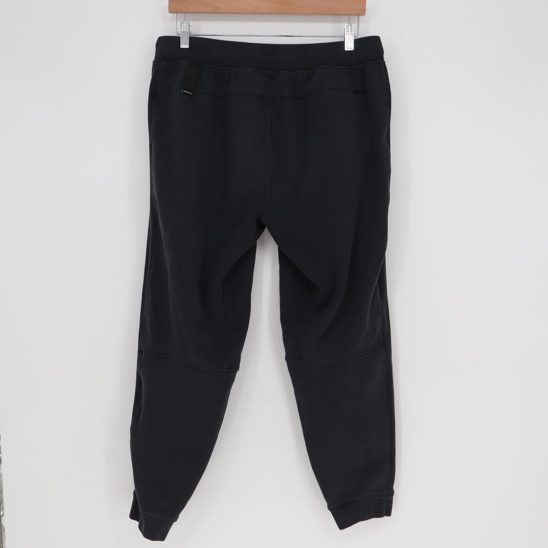 Legends Aviation Jogger Mens XL Black Tapered Sweatpants Zipper Pockets