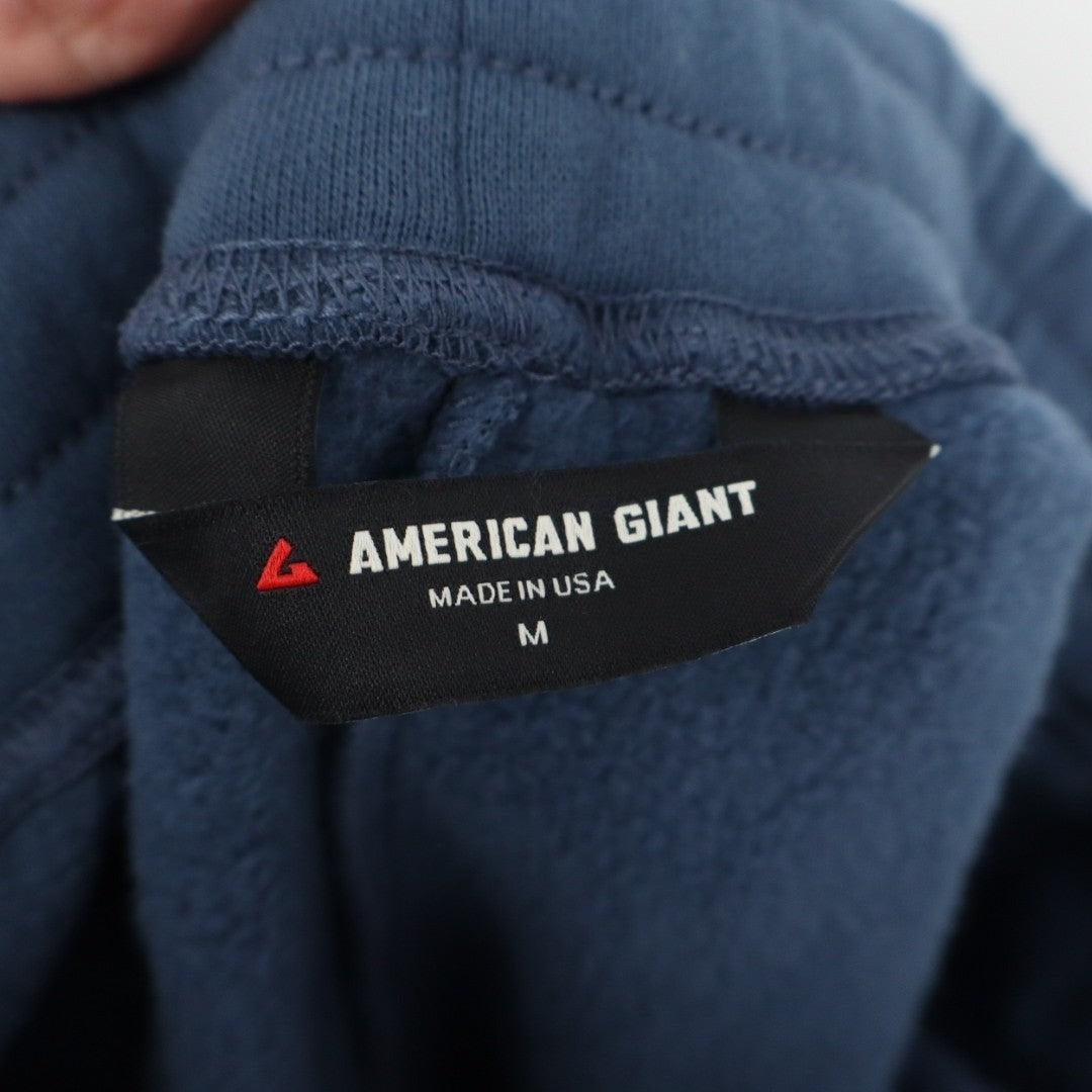 American Giant Men's Classic Sweatpants M Cotton Drawstring Waist Tapered Leg