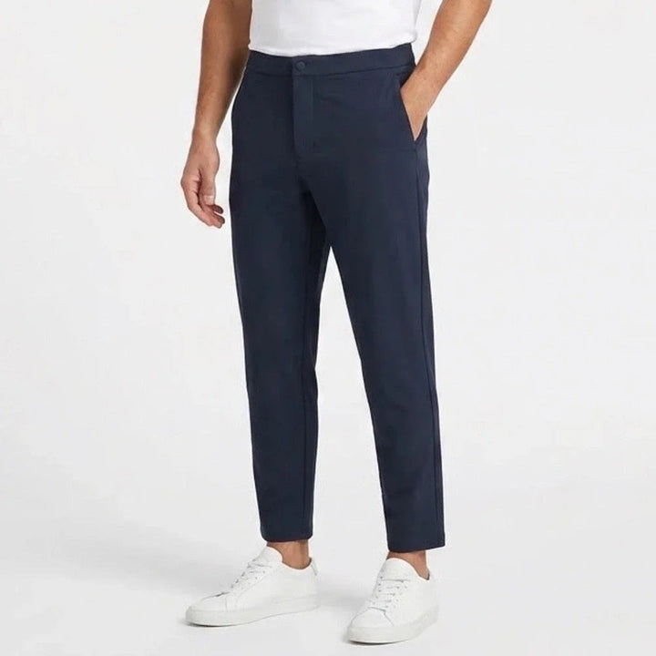 VRST Mens Limitless Slim Tapered Pant Dark Navy Blue Size M NWT