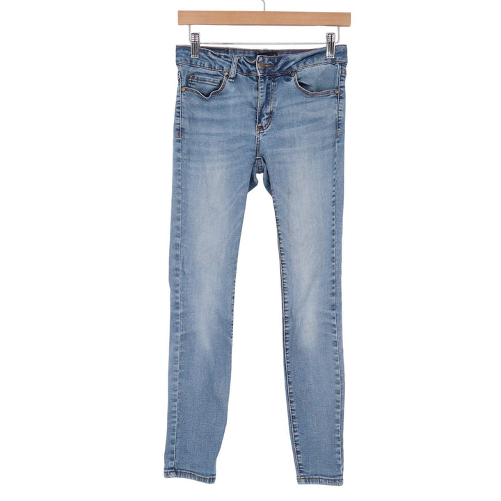 Tahari Kelly Classic Skinny Jeans Medium Wash Blue Denim Size 2/26 Stretch