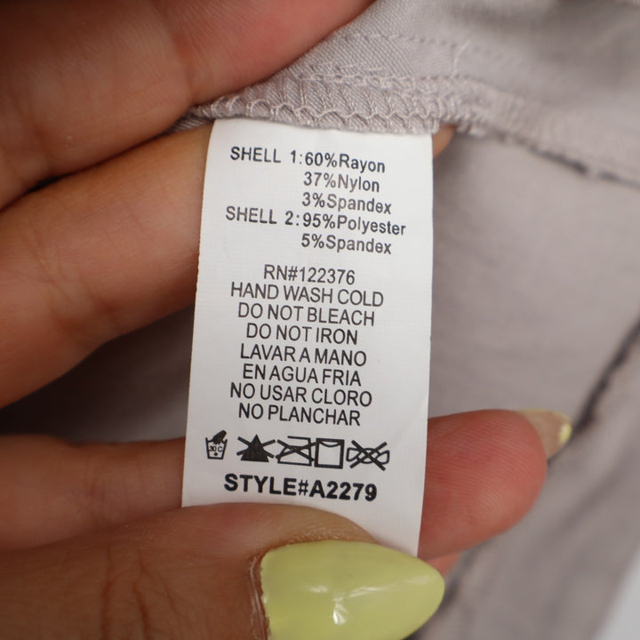 Mustard Seed LuLus Taupe Embroidered Tulip Mini Dress Size M Sleeveless
