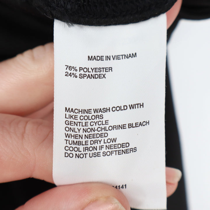 DSG Momentum Capri Leggings Womens Small Pure Black High Rise DAW12304B NEW