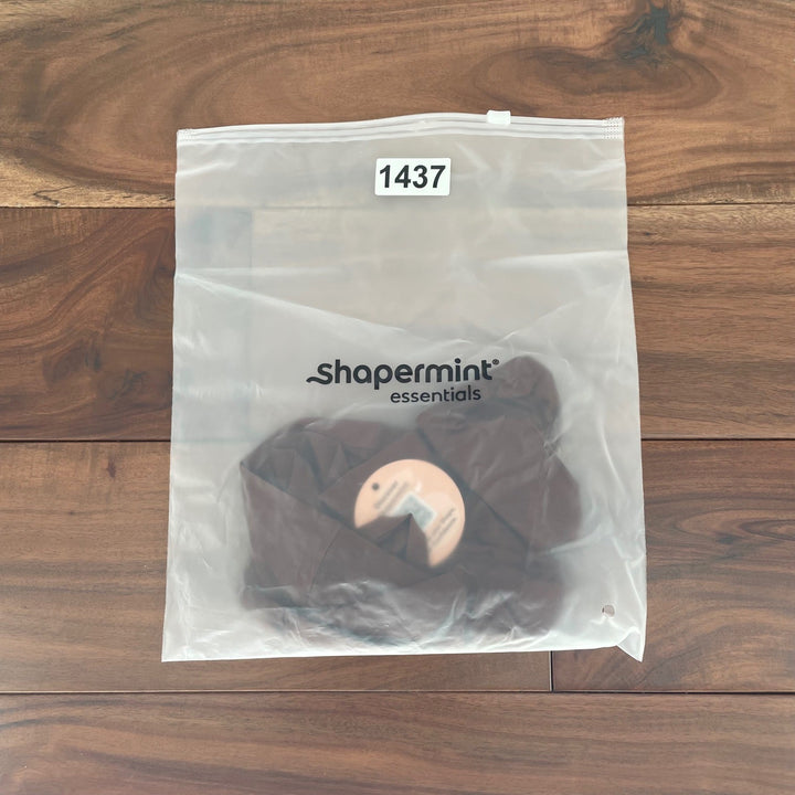 Shapermint Essentials High Waisted Briefs Brown Shapewear Full Coverage S-XL