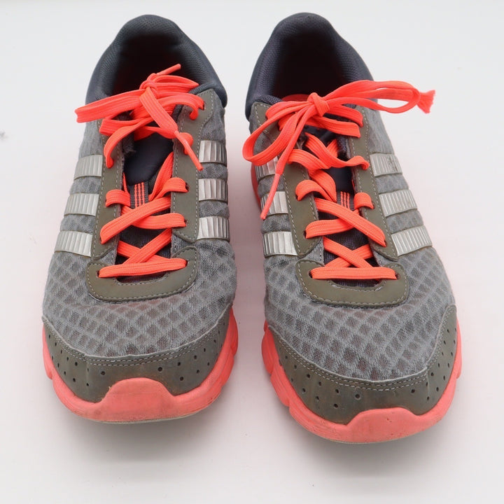 Adidas Climacool Women Running Shoes Grey Orange Pink G97196 Low Top Sneakers 10