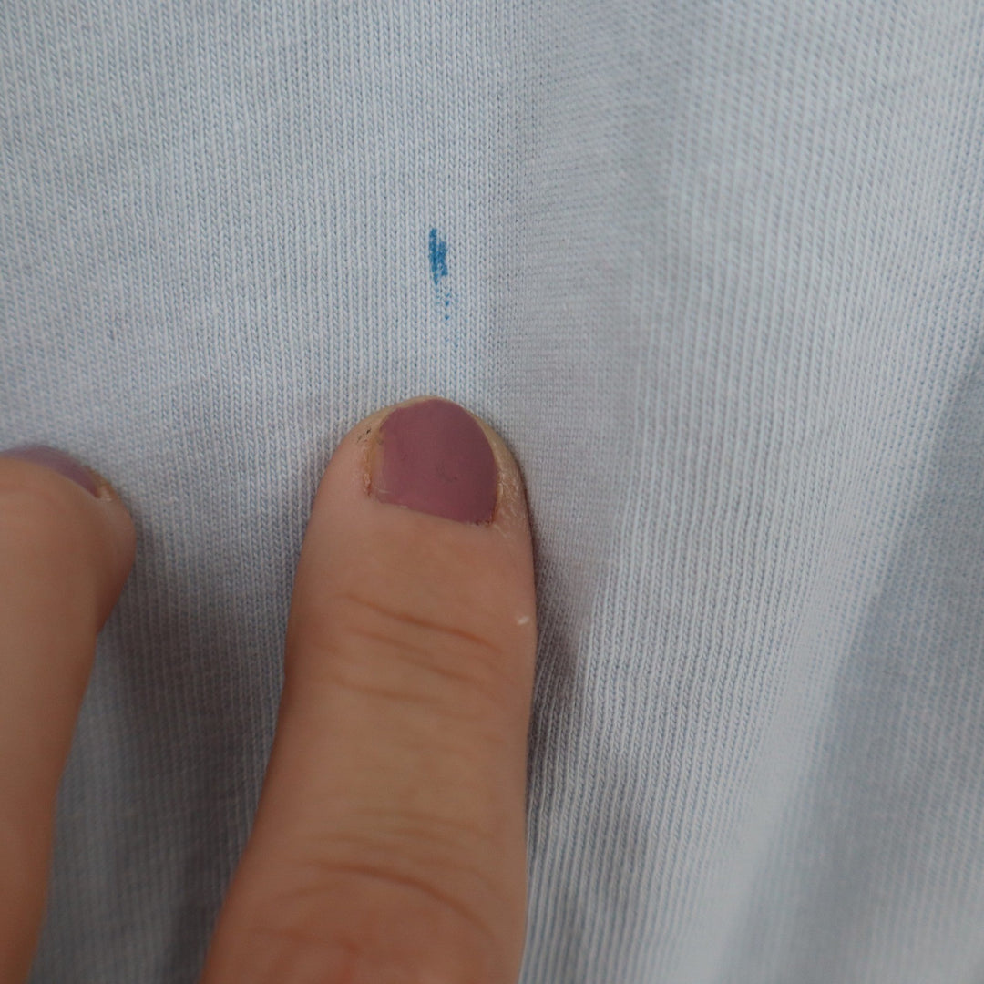 Tractor Supply Co Women's XL Light Blue Long Sleeve T-Shirt Graphic Sleeve