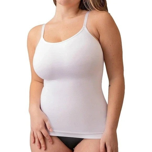 EMPETUA All Day Every Day Tank Cami Top XXL White Comfort Stretch