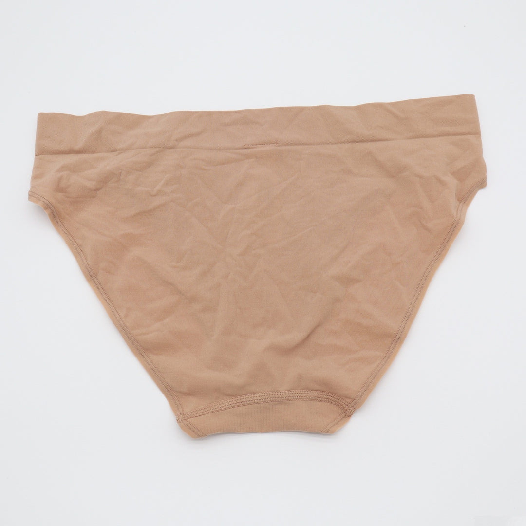 DKNY Womens Seamless Litewear Bikini Underwear Nude Beige Large DK5017NP3 NEW