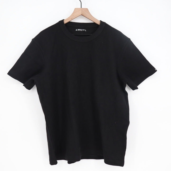 American Giant Classic Crew Neck T Shirt Black Size L Cotton Blend Made in USA