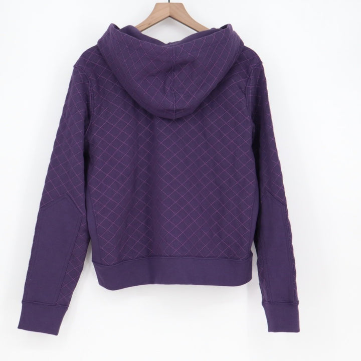 American Giant Diamond Stitch Classic Full Zip 2.0 Hoodie Womens M Purple Velvet
