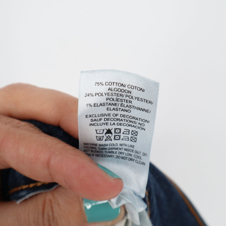 Lucky Brand Jeans Mens 40x32 Blue Denim Cotton Stretch Straight Leg Mid Rise
