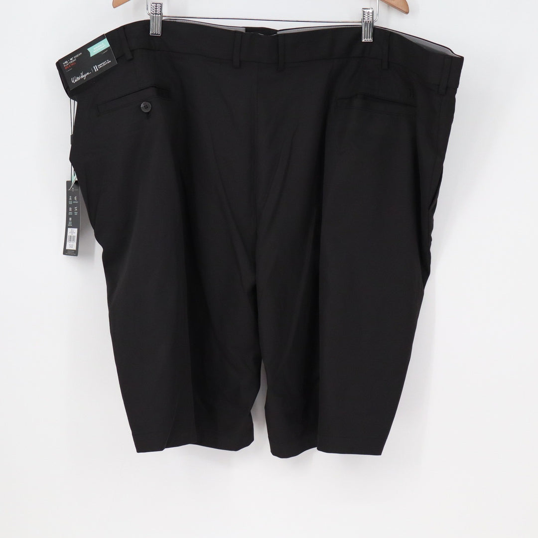 Walter Hagen Mens Big & Tall Golf Shorts Black Size 52 Stretch MGA14400BT NWT