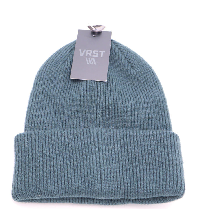 VRST Rib Beanie Green Dusk Mens OSFM Knit Cuffed Hat