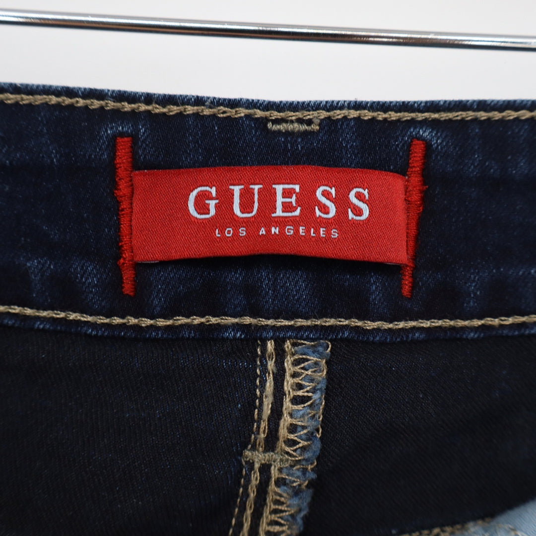 Guess Los Angeles Sienna Curvy Skinny Jeans Dark Wash Medium Rise Size 26