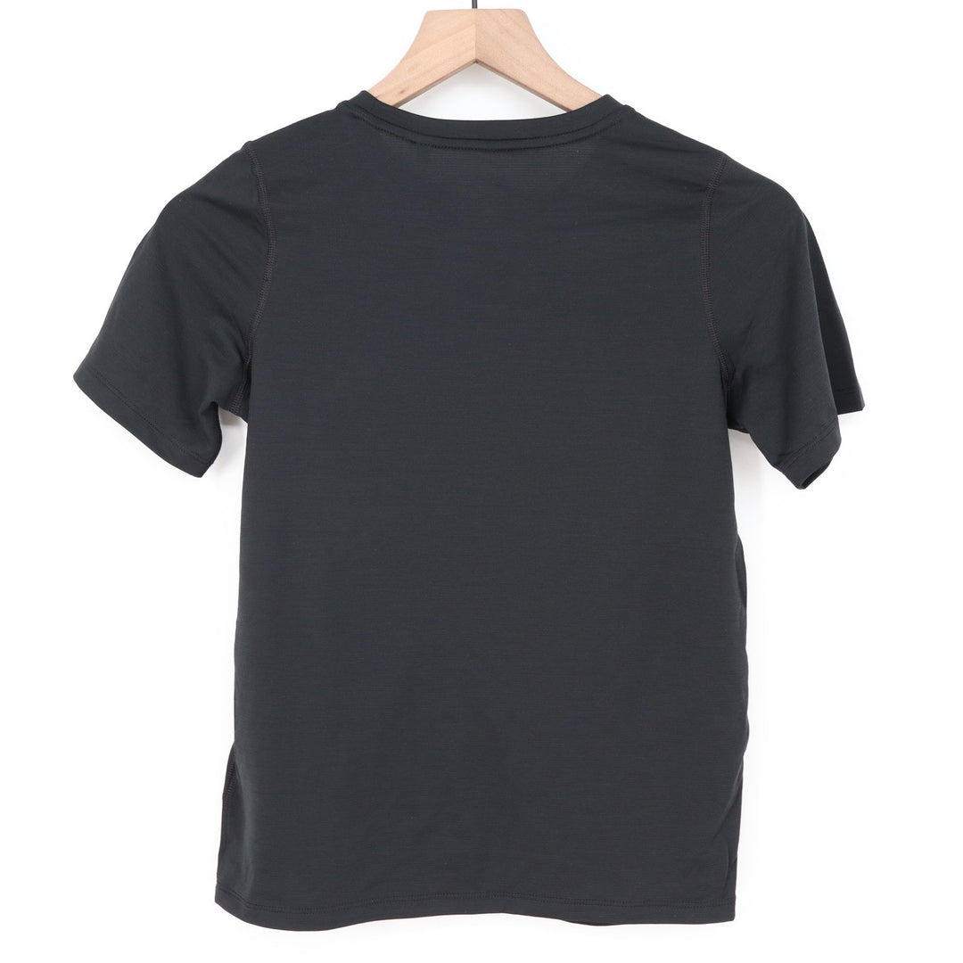 DSG Boys Movement Tee Pure Black Short Sleeve Moisture Wicking Shirt Size M