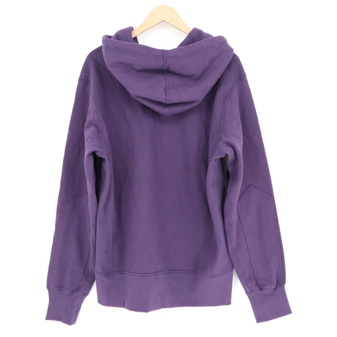 American Giant Classic Hoodie Mens Large Purple Fleece Lined Cotton Full Zip
