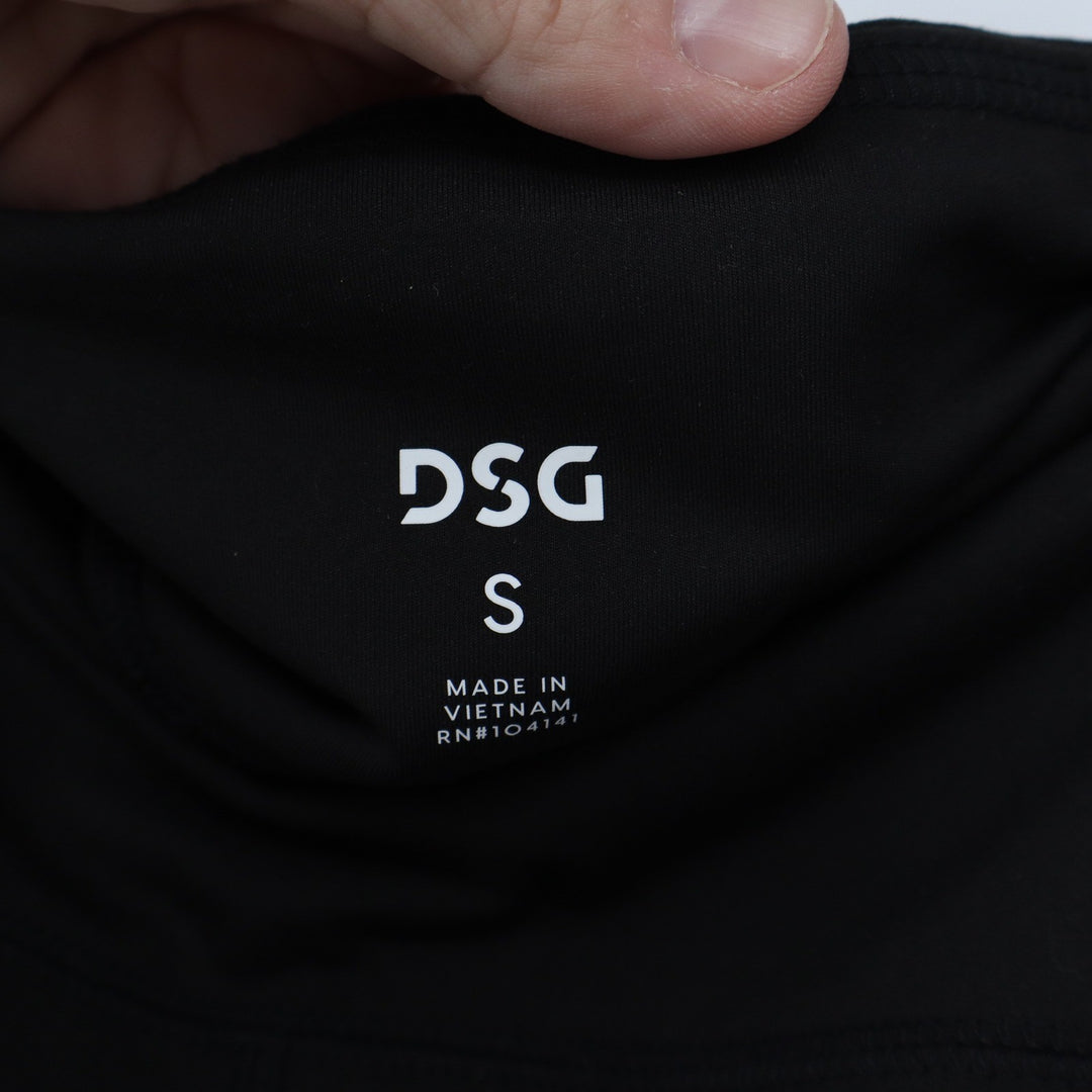 DSG Momentum Capri Womens Small Pure Black High Rise Athletic Leggings