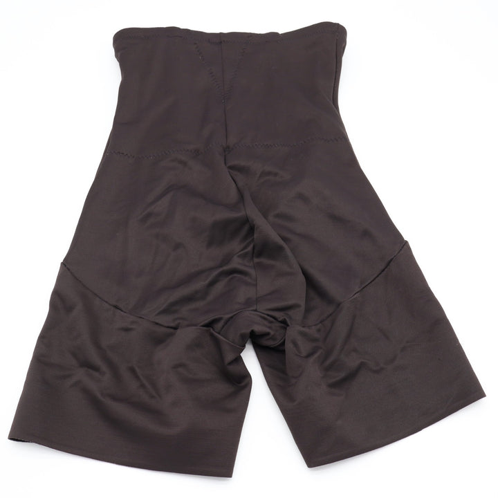 Miraclesuit Shape Away Hi-Waist Thigh Slimmer Womens Medium Black Nylon Stretch