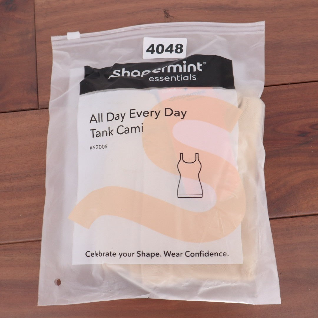 Shapermint Essentials All Day Every Day Tank Cami Womens Large Chai Shapewear
