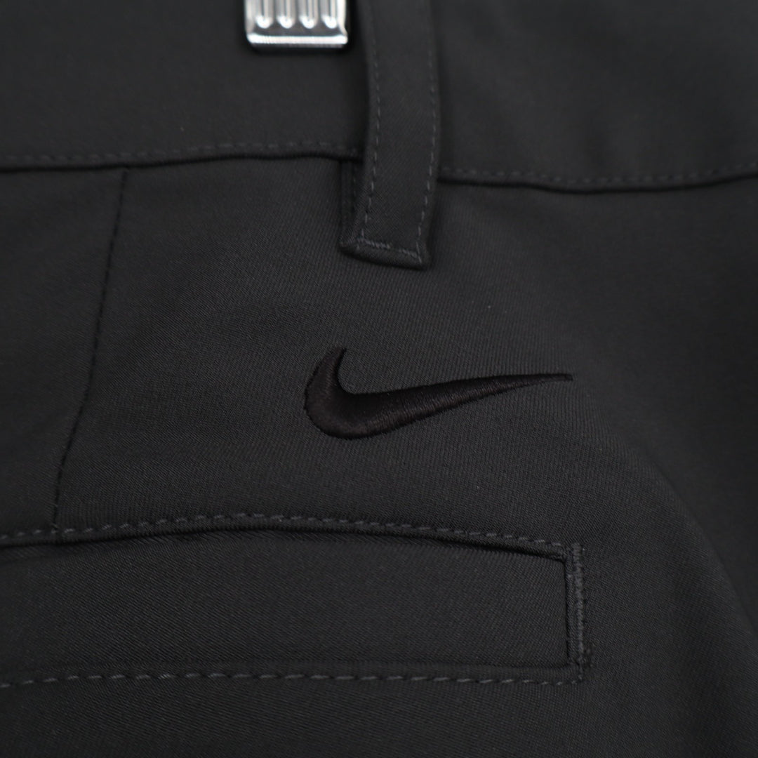 Nike Dri Fit Chino Pants Mens 40x32 Black Stretch Straight Leg Golf Performance