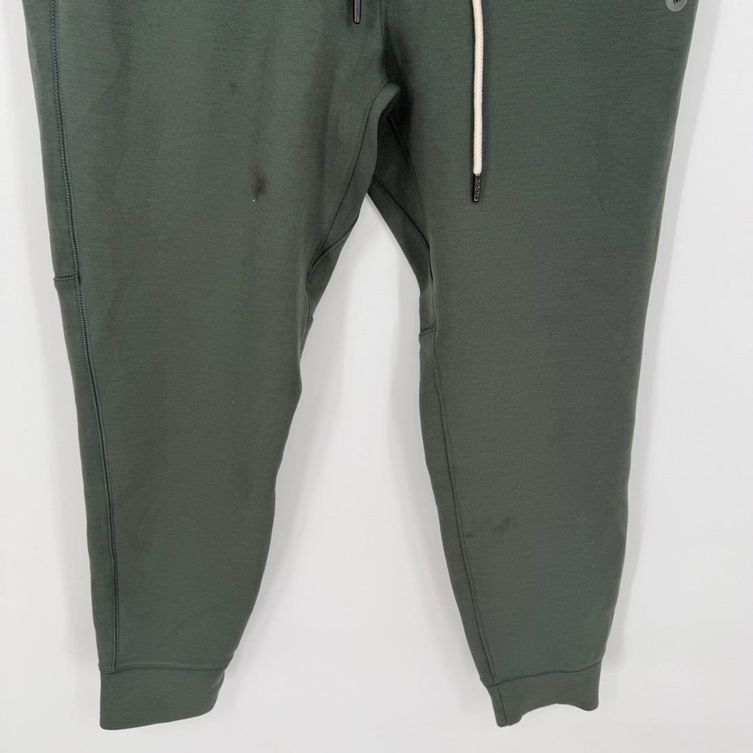 American Eagle Mens Medium Green Jogger Sweatpants Drawstring Casual Active