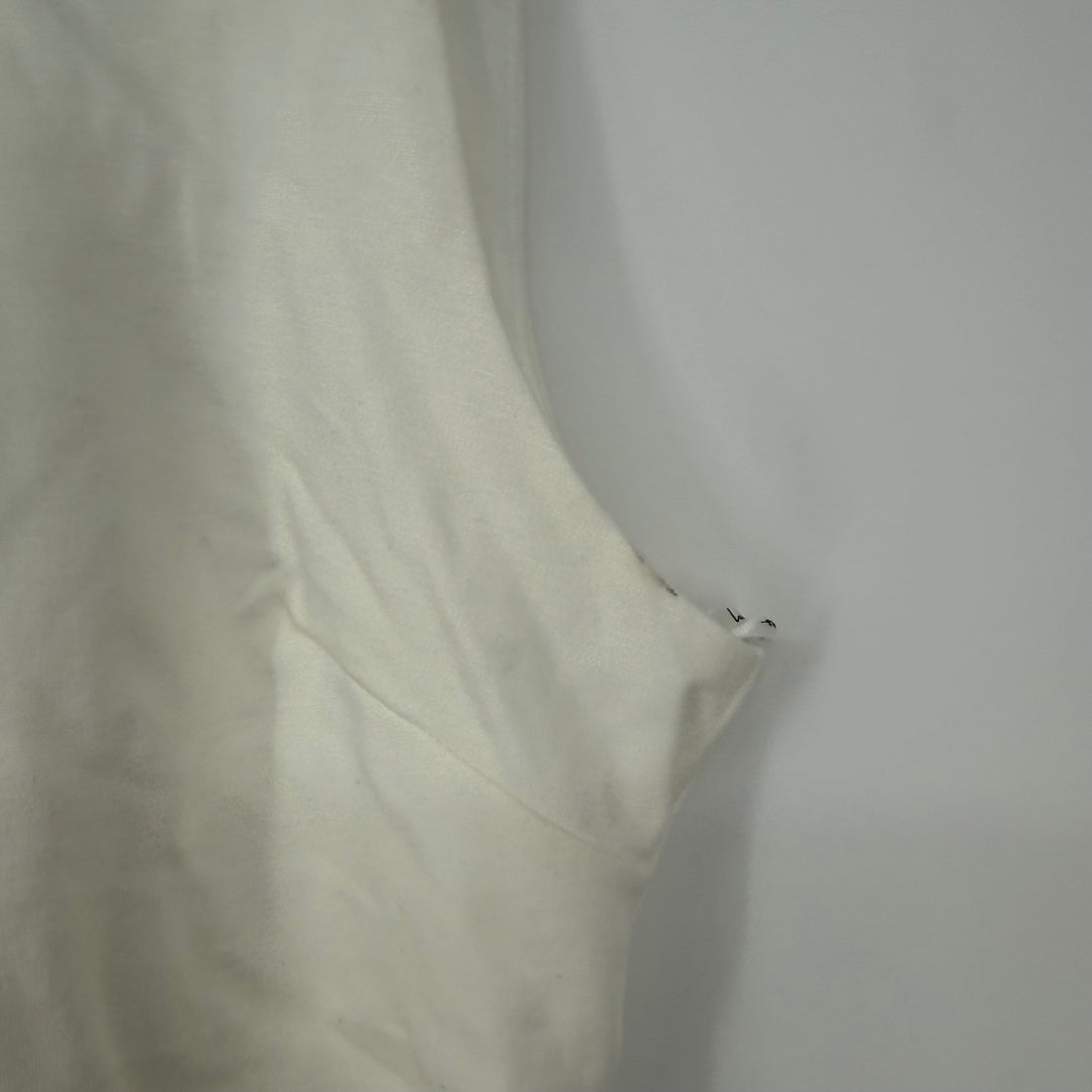 Lulus White Sleeveless Bodycon Dress Party Cocktail Evening Size L