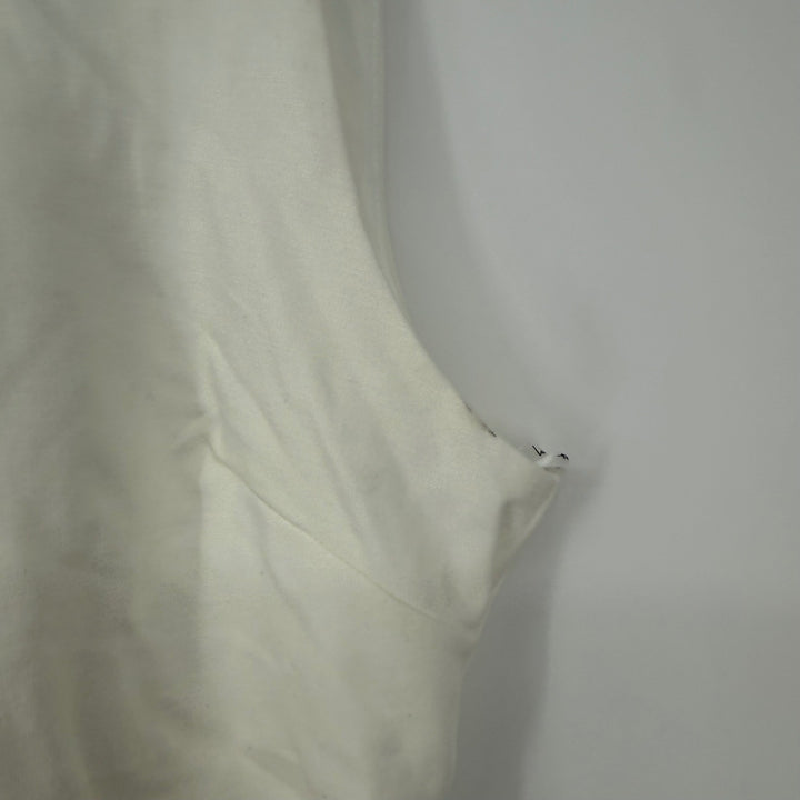 Lulus White Sleeveless Bodycon Dress Party Cocktail Evening Size L