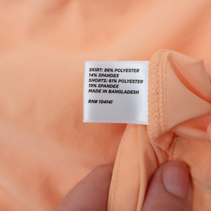 Walter Hagen Womens XL Peach Fuzz P11 16" Lightweight Core Golf Skort