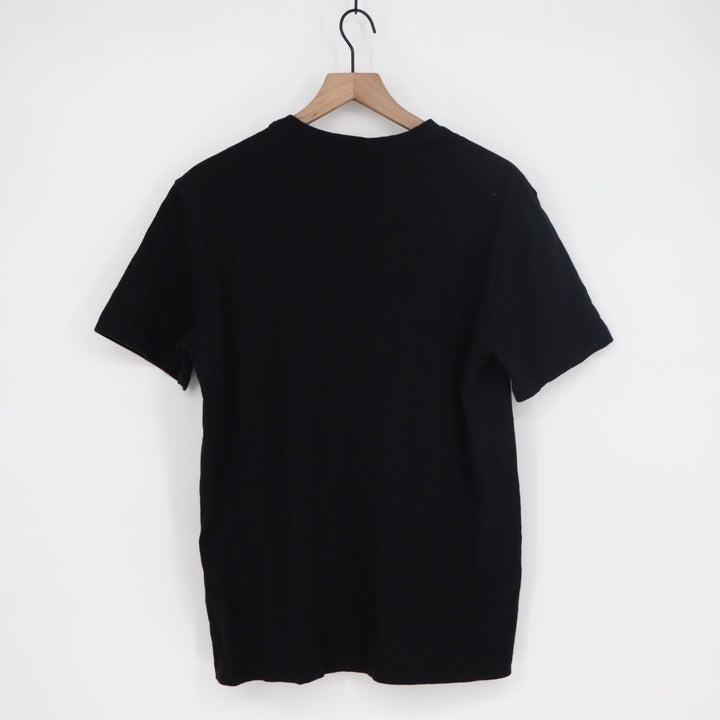 AMERICAN GIANT Mens Black V Neck T Shirt Made in USA Size Medium Basic Tee