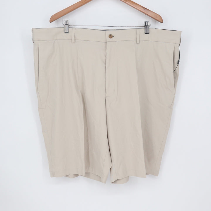 Walter Hagen Mens 46 Perfect 11 Golf Shorts Light Khaki Big & Tall