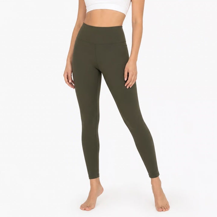 Offline by Aerie Leggings Womens Medium Olive Green Stratch High Rise Skinny Leg