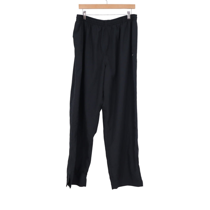 Nike Mens 3XL Black Track Pants Mesh Lined Ankle Zip Athletic Trousers