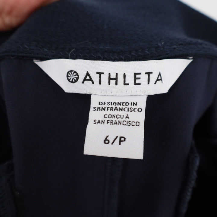 Athleta Headlands Hybrid Cargo II Pants Navy Blue Petite 6 Stretch Hiking