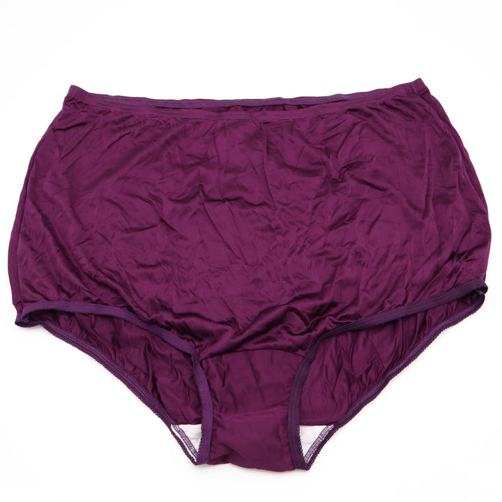 Vanity Fair Perfectly Yours Ravissant Brief Panty Womens 2XL Legacy Red Nylon