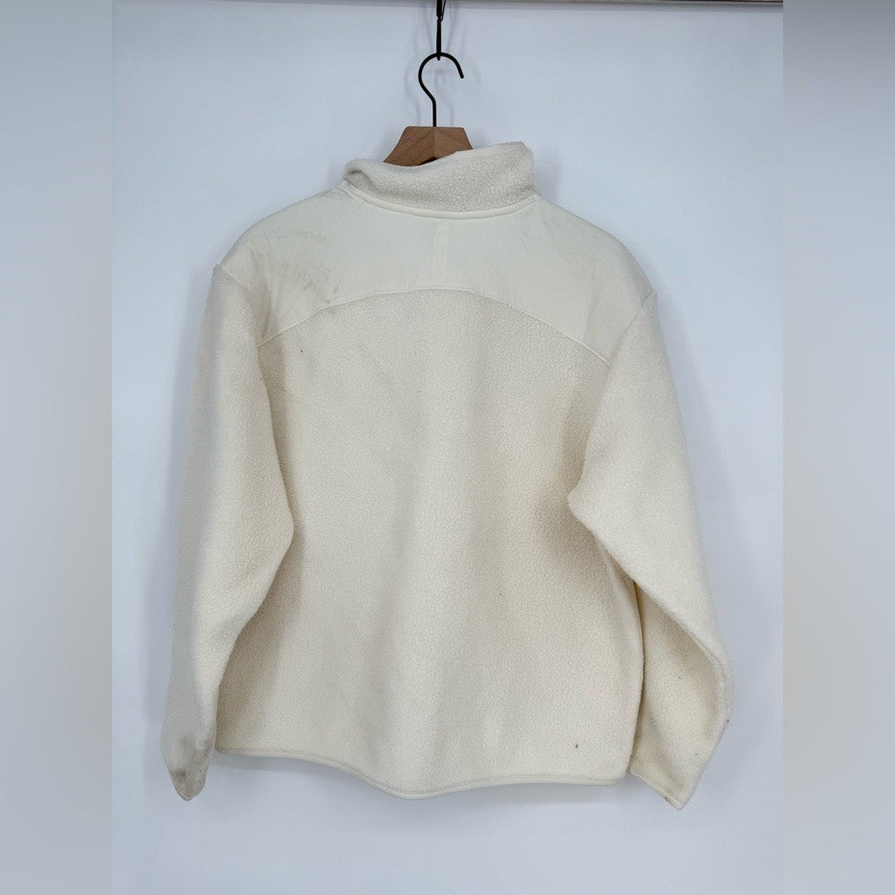Allbirds Women's Fluff Fleece Pullover Natural White Size L