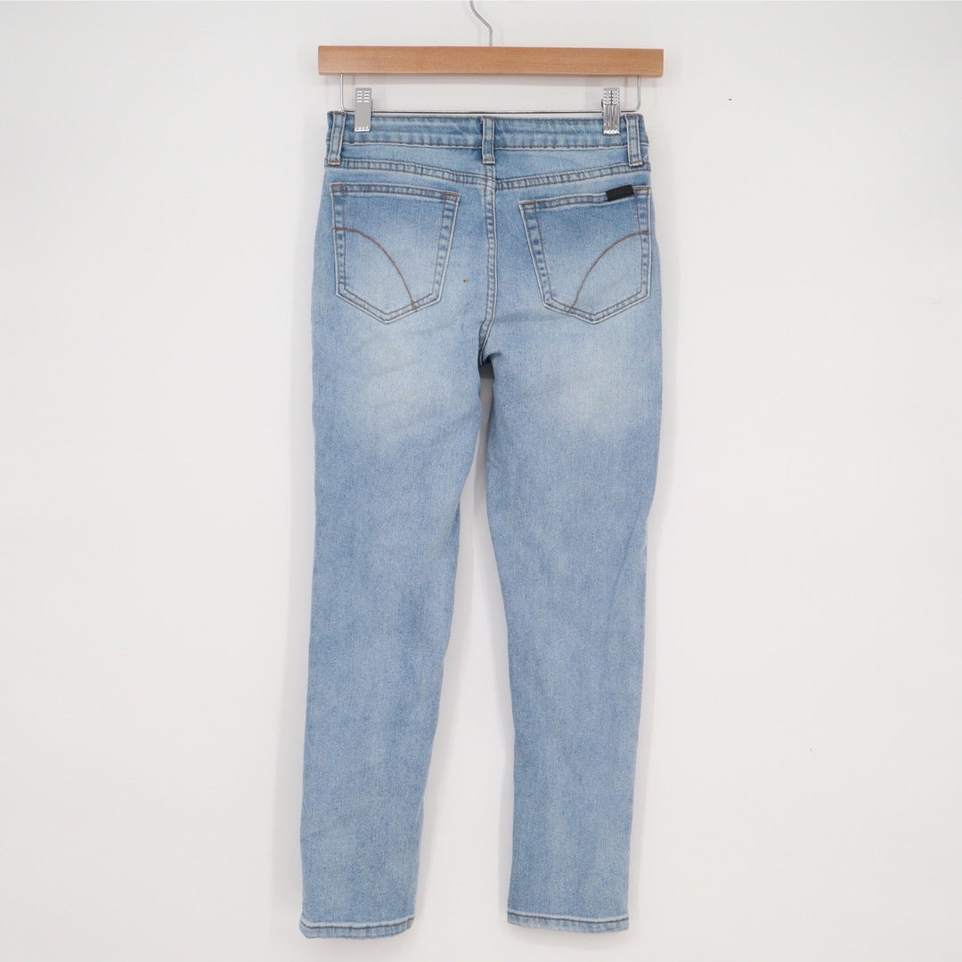 Joe's Jeans Girls Size 10 Light Wash Skinny Denim Pants Blue Stretch