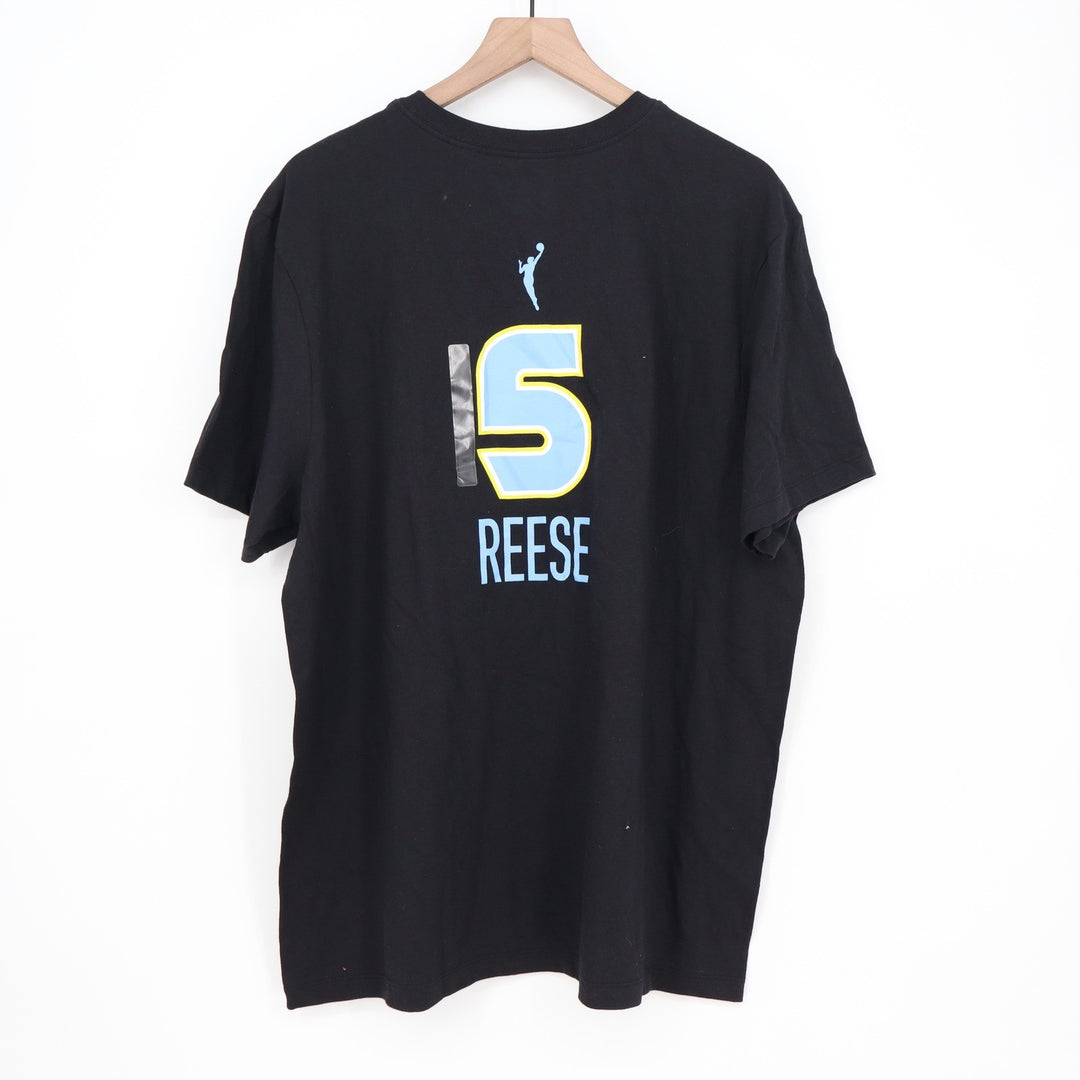 Nike Chicago Sky Angel Reese 5 Explorer Edition Black Mens T-Shirt XL