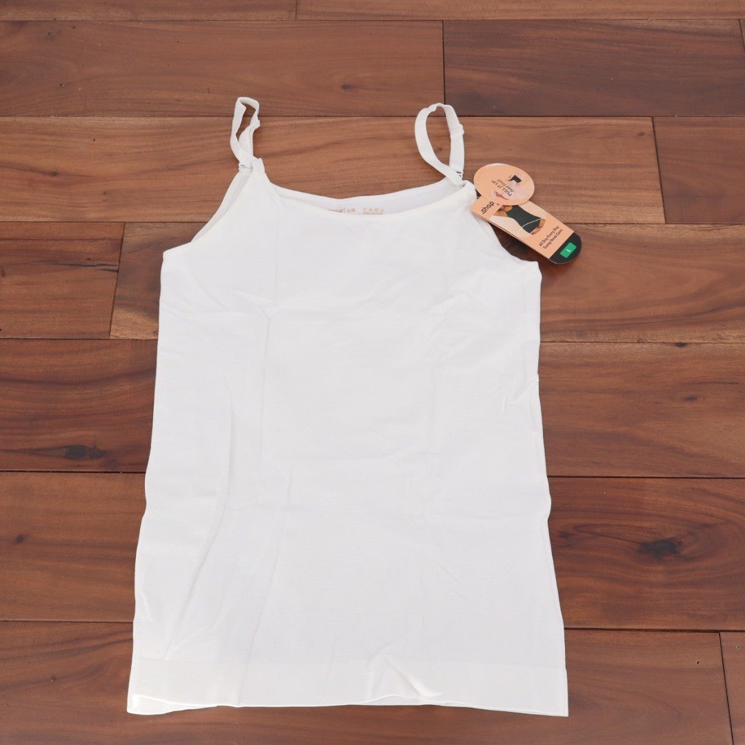 Shapermint Essentials All Day Every Day Scoop Neck Cami White L